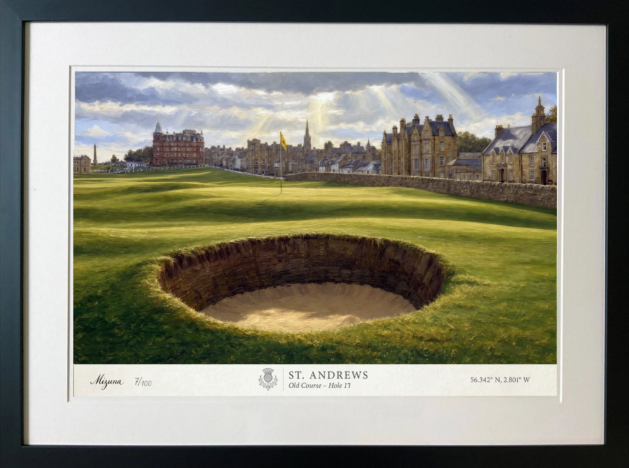 The Road Hole, 17th, included in the St Andrews Pair